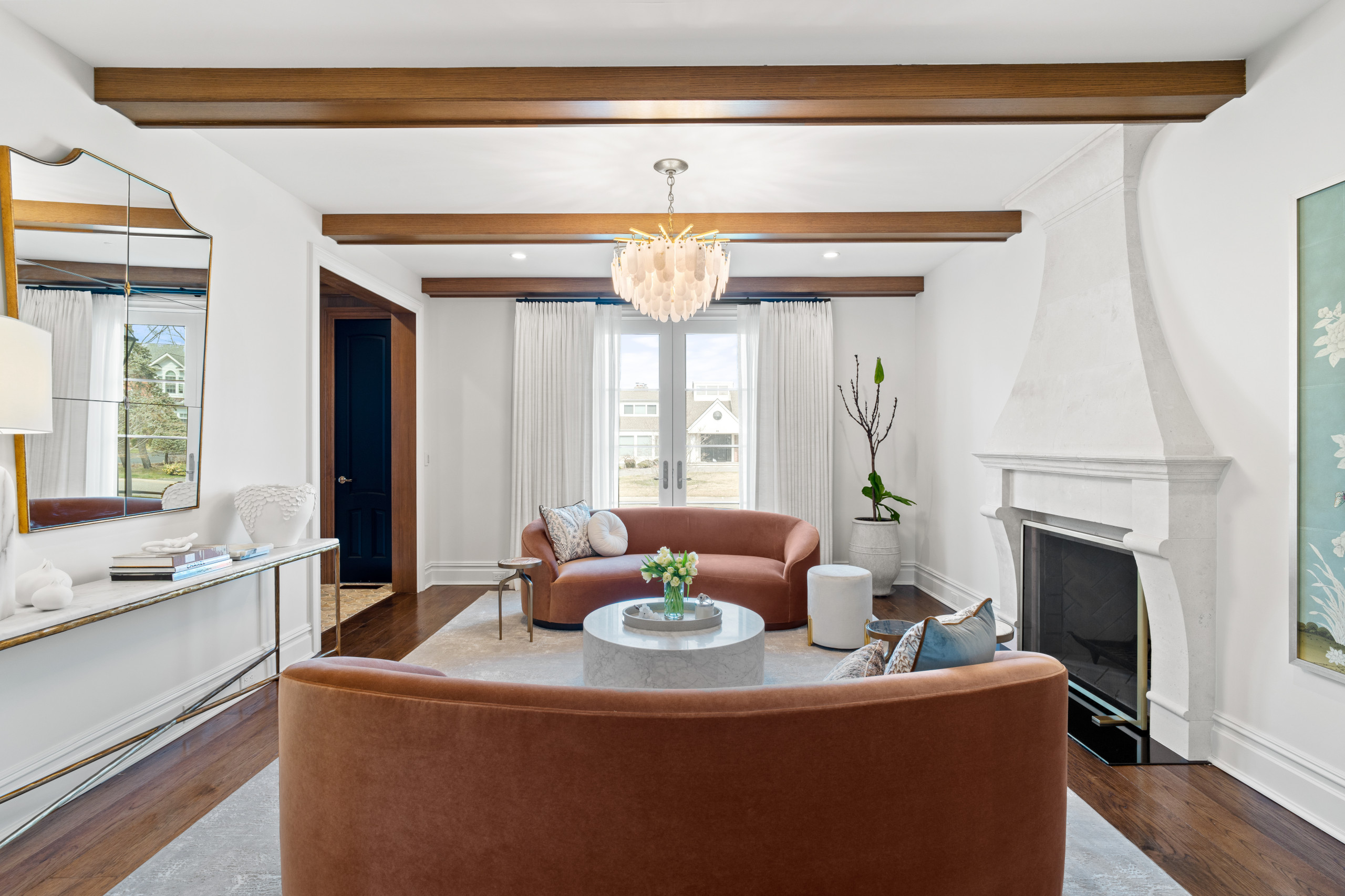 Inspiration for a living room remodel in New York