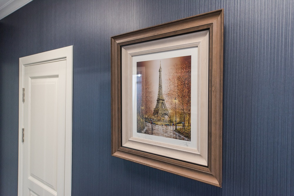 Гостиная с видом на бухту