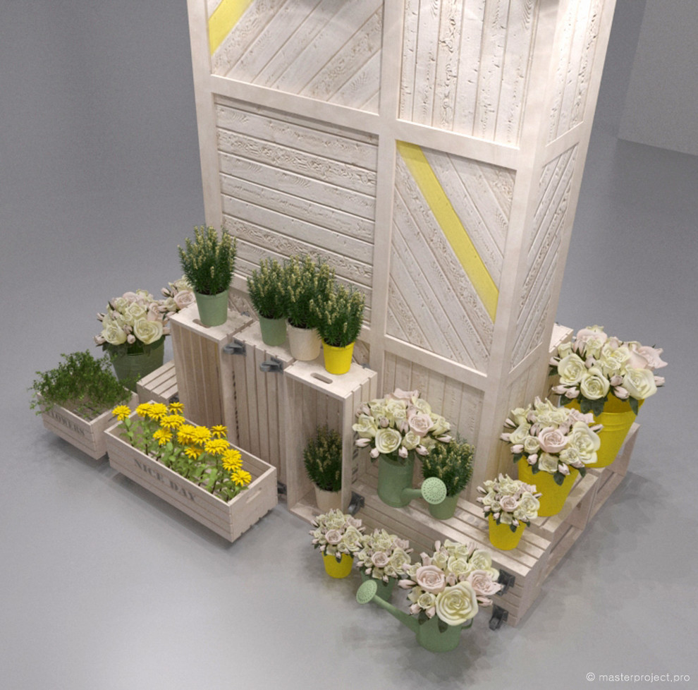 Оформление регионального флористического центра