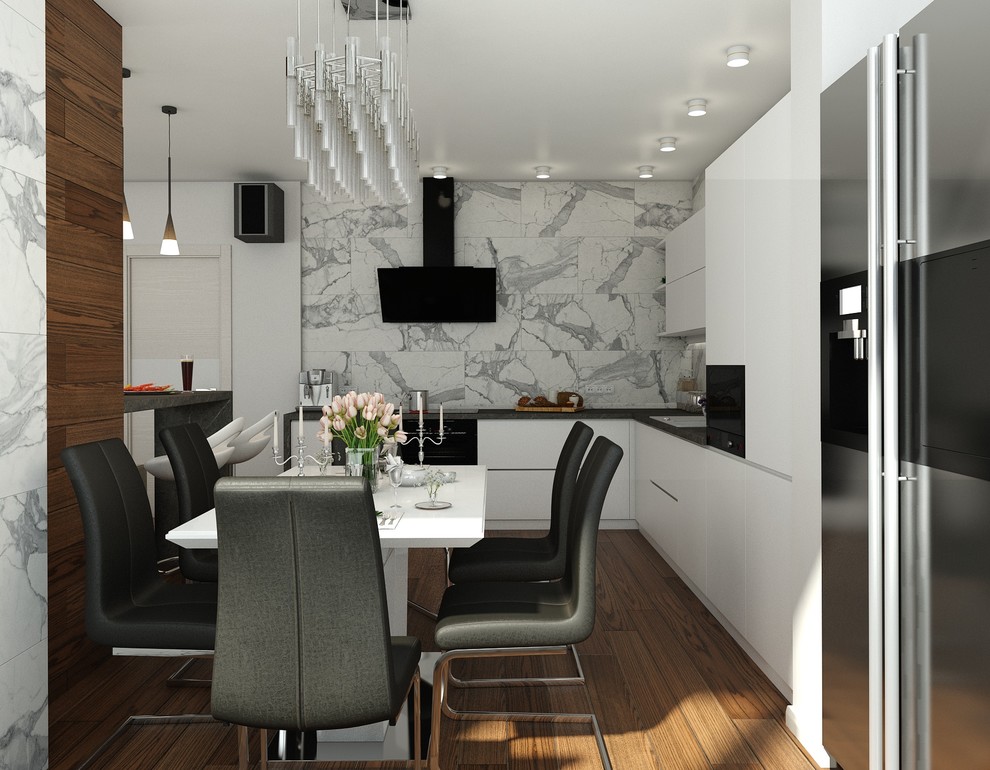 Гостиная. ЖК "Изумрудный"