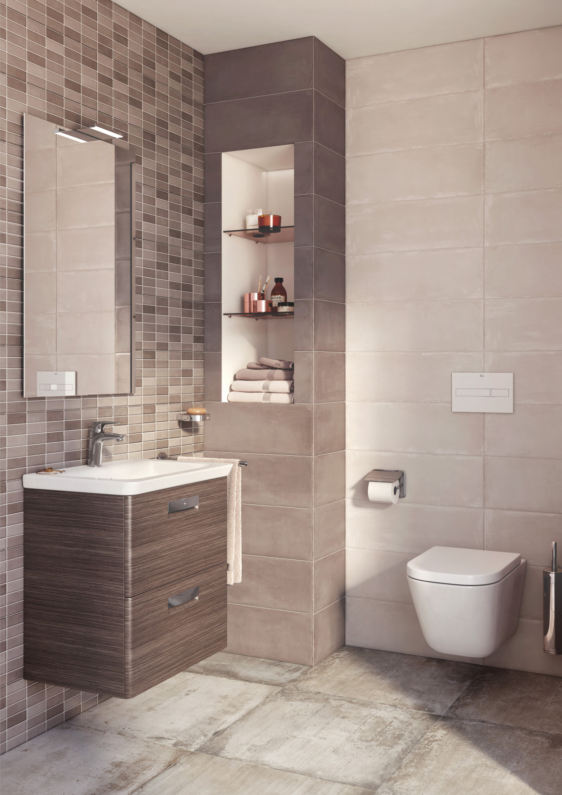 Продукция Roca в интерьере