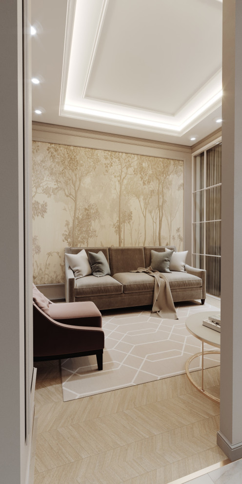 Проект маленькой квартиры 40 кв.м. ЖК Level Амурская