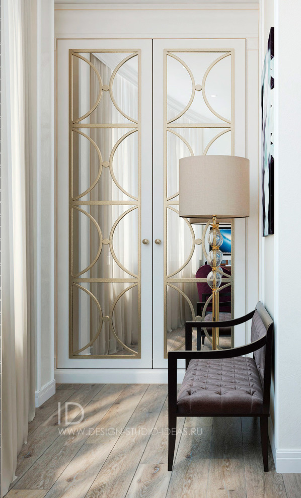 Неоклассика в теплой светлой палитре