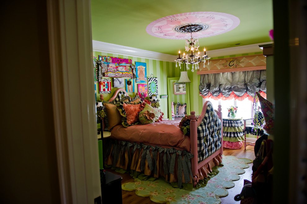 Design ideas for an eclectic kids' room in Atlanta.