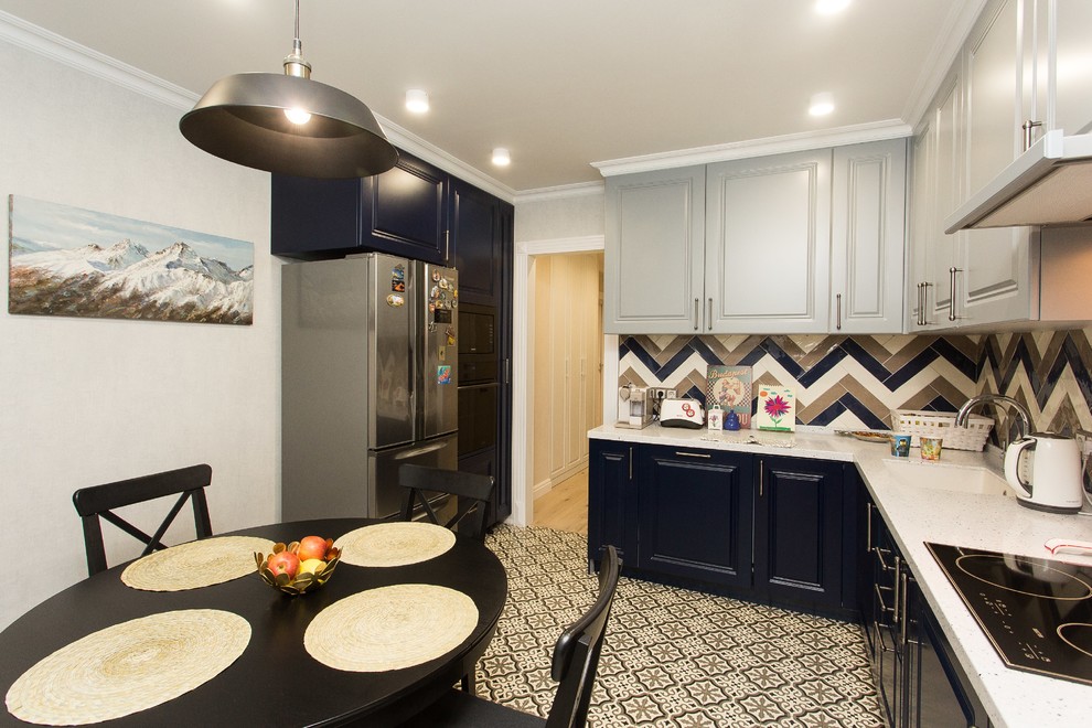 Кухня по дизайн-проекту, 12 кв. м