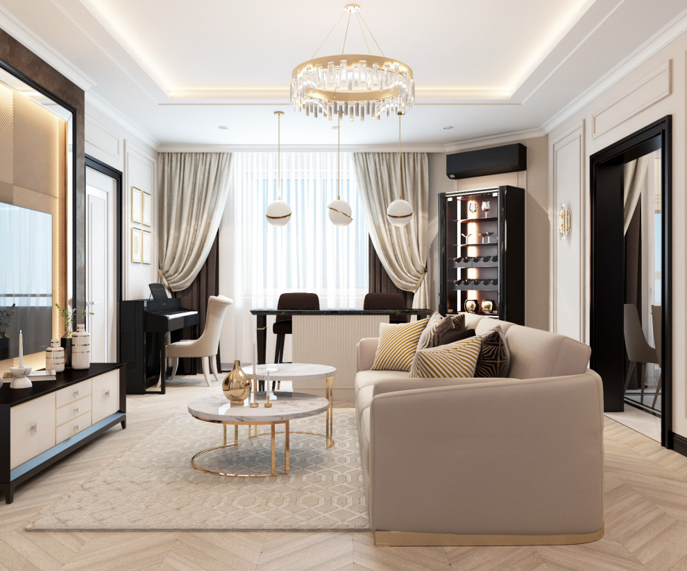 Дизайн-проект 3 комнатной квартиры в Москве