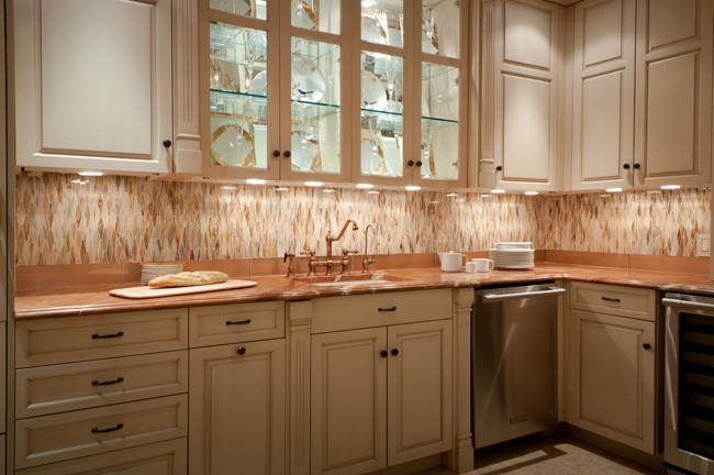 Kitchen - transitional kitchen idea in Orange County