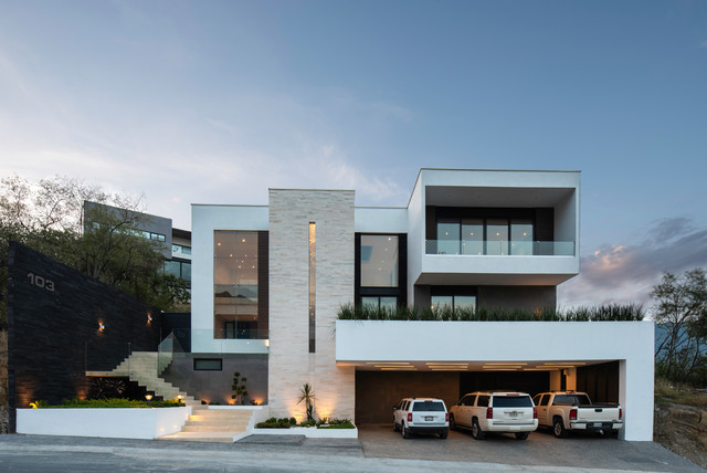 CASA GS contemporaneo-facciata