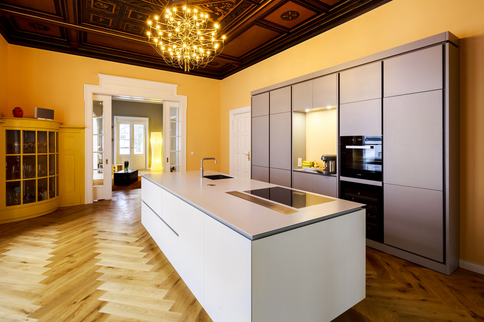 This is an example of a kitchen in Berlin.