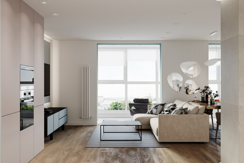 мияо - гостиные и кухни-гостиные