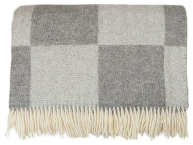 Checkered/Plaid Throw Blanket - Farmhouse - Throws - by Sertao Shop