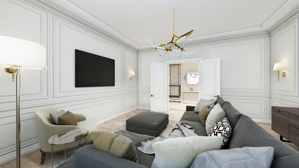 Дизайн-проект трехкомнатной квартиры