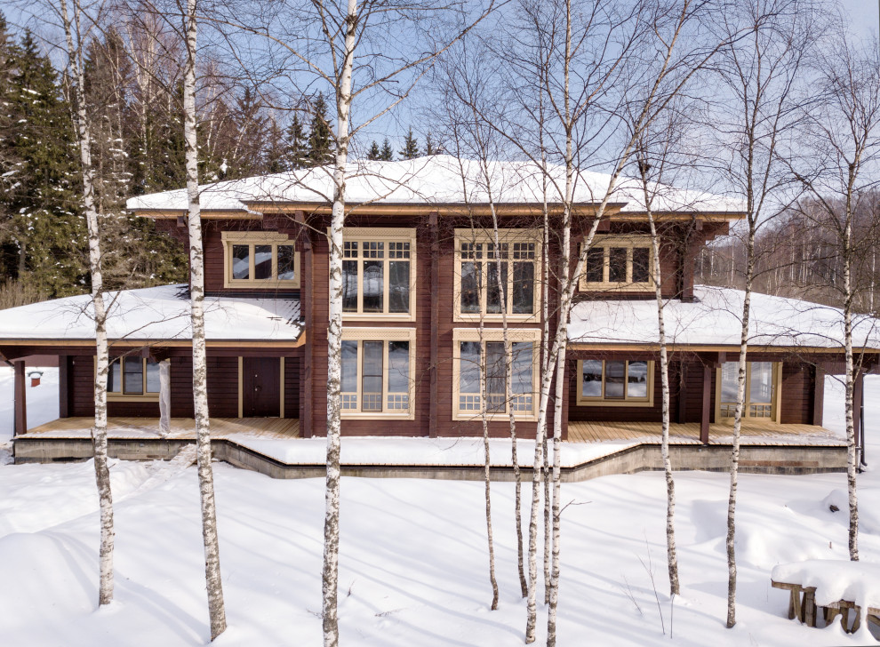 Дом из клееного бруса К-361