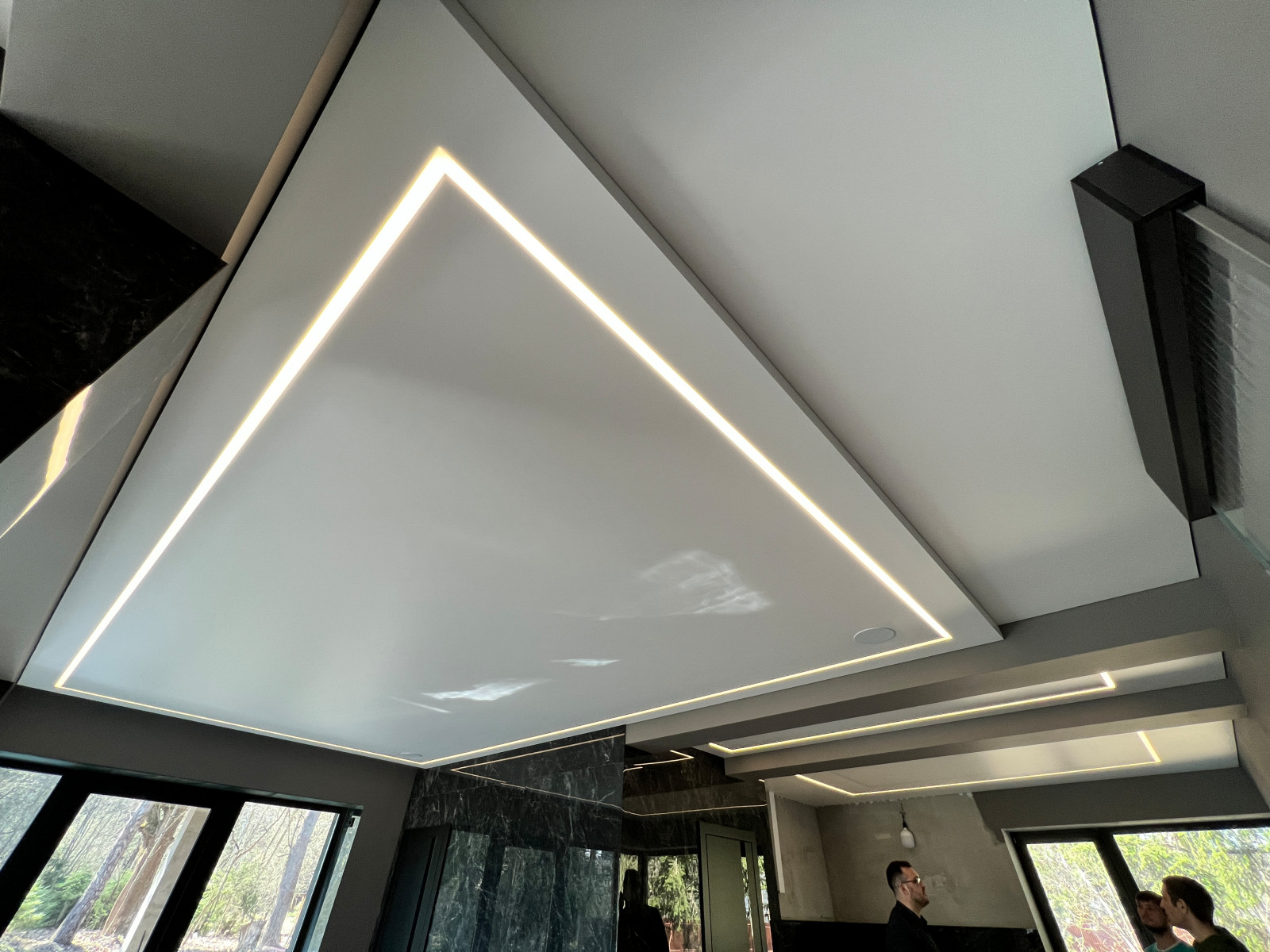 Парящий потолок в Частном Доме. Садки