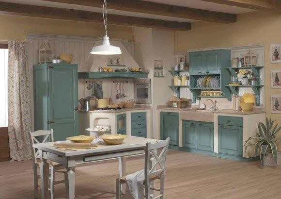 Cucine rustiche piastrellate o in muratura in campagna milano ... Cucine di campagna rustiche