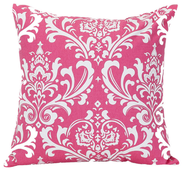 Majestic Home Goods Hot Pink French Quarter Extra Large Pillow