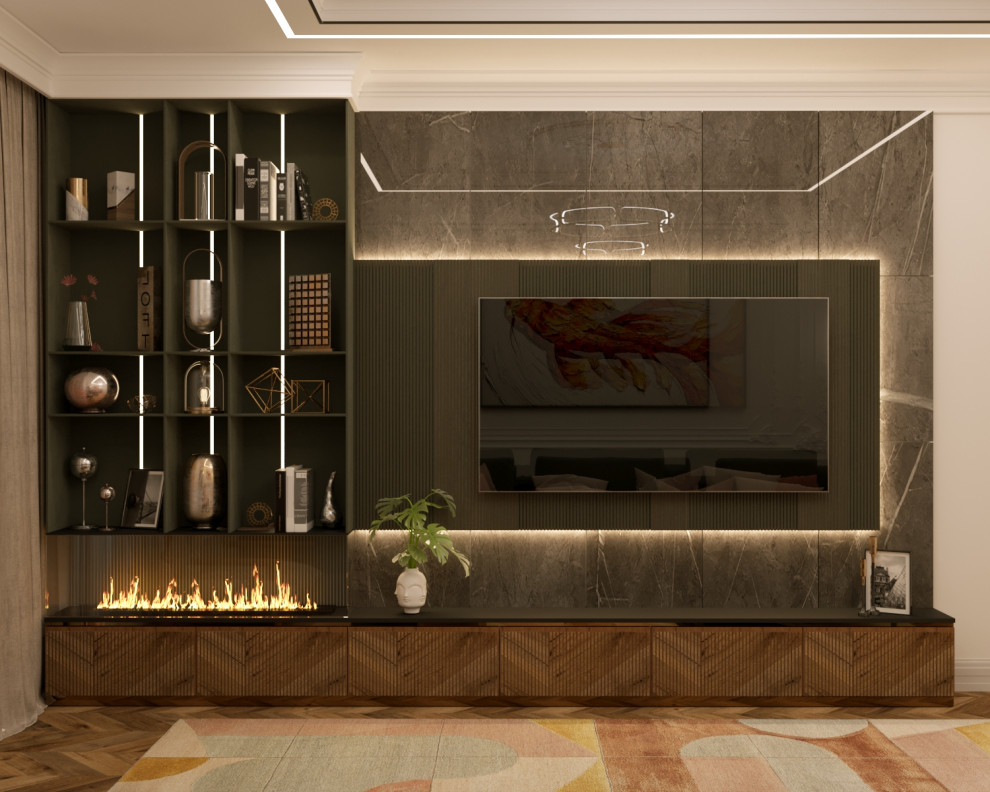 Гостиная ЖК Суббота "Пальмовая ветвь"