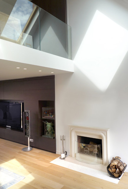 Duplex &agrave; Lille contemporaneo-sala-de-estar