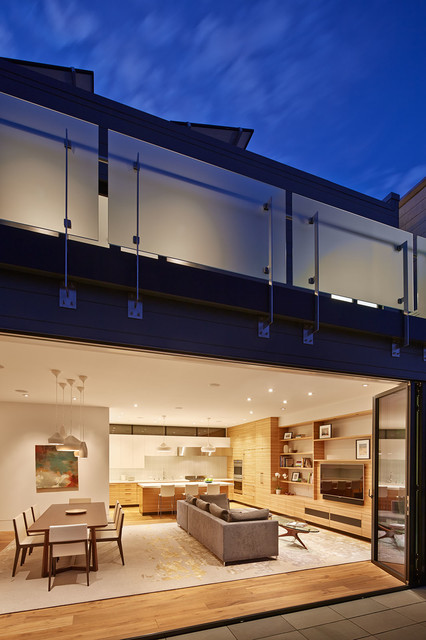 Noe Residence contemporary-vardagsrum
