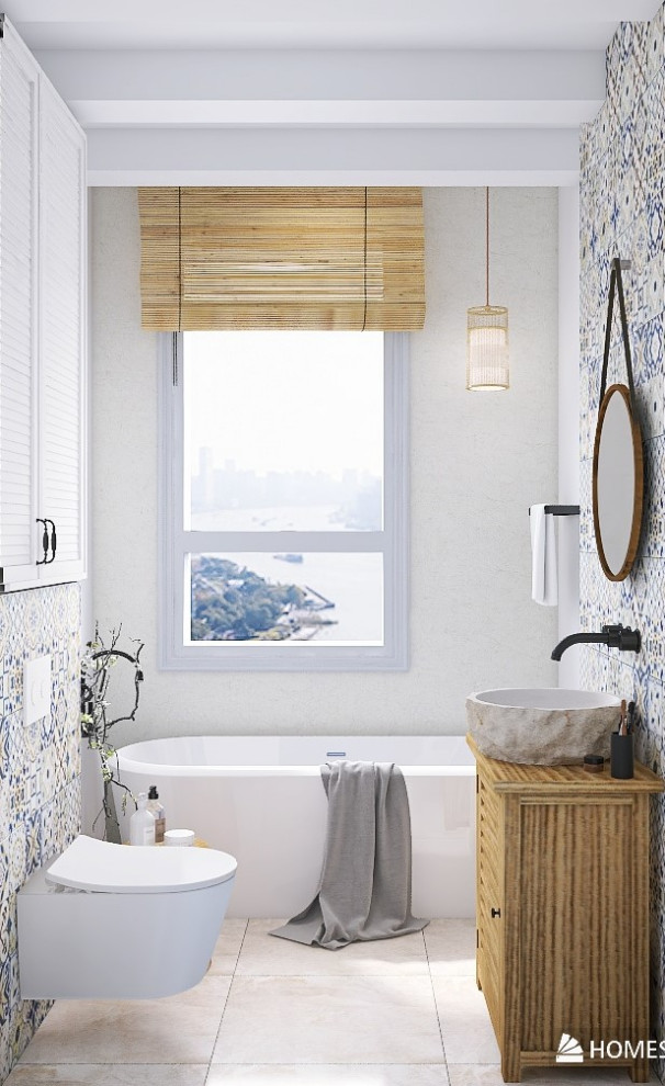 Ванная комната в средиземноморском стиле