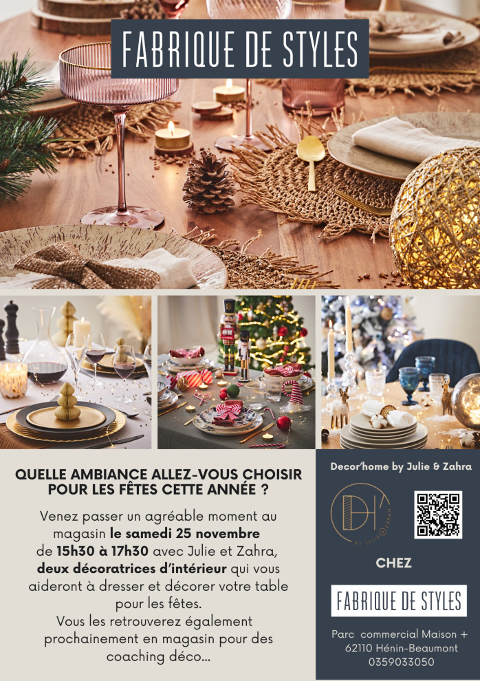 Quelle ambiance allez-vous choisir pour les fêtes cette année ?