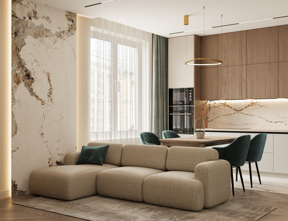 Дизайн 2-комнатной квартиры в ЖК Цивилизация на Неве