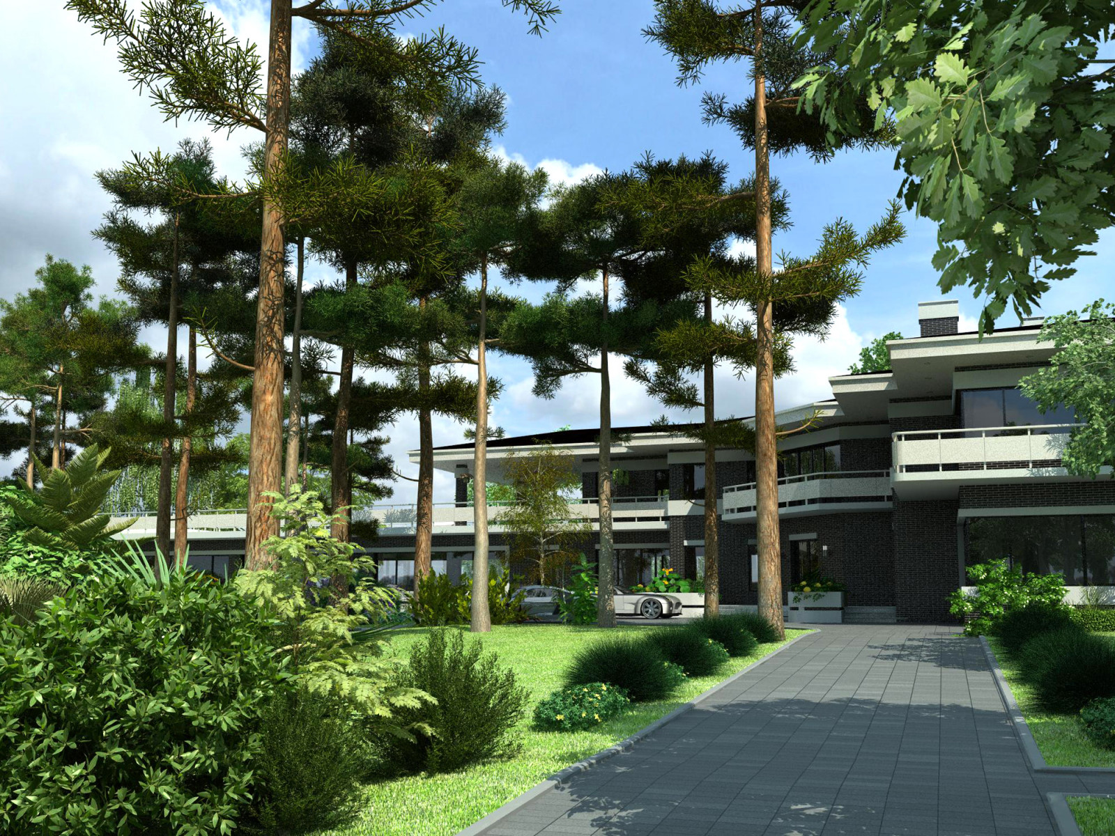 Коттедж класса люкс