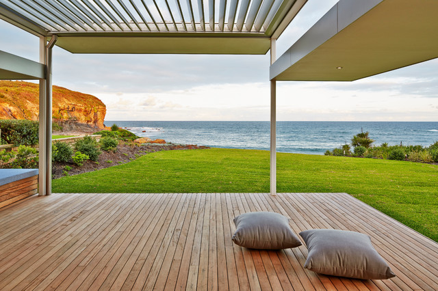 Mona Vale House contemporary-deck