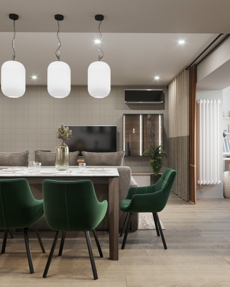 Квартира в современном стиле для стильной семьи