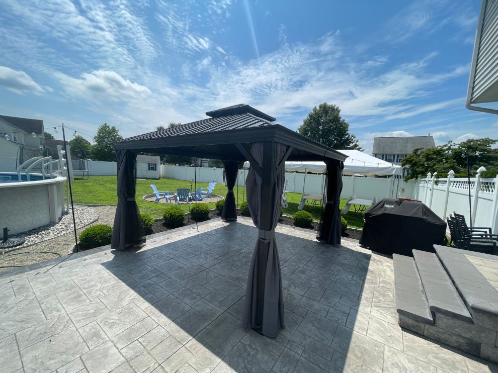 Steel Pergola Construction