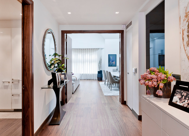Alton House Hampstead contemporaneo-corridoio
