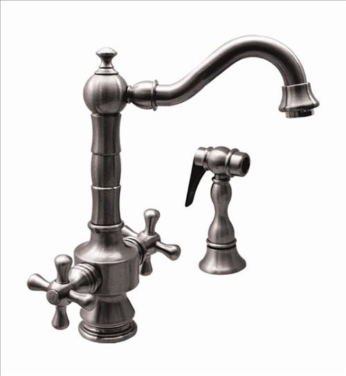 Whitehaus Whksdtcr3-8204-AbDual Handle Faucet