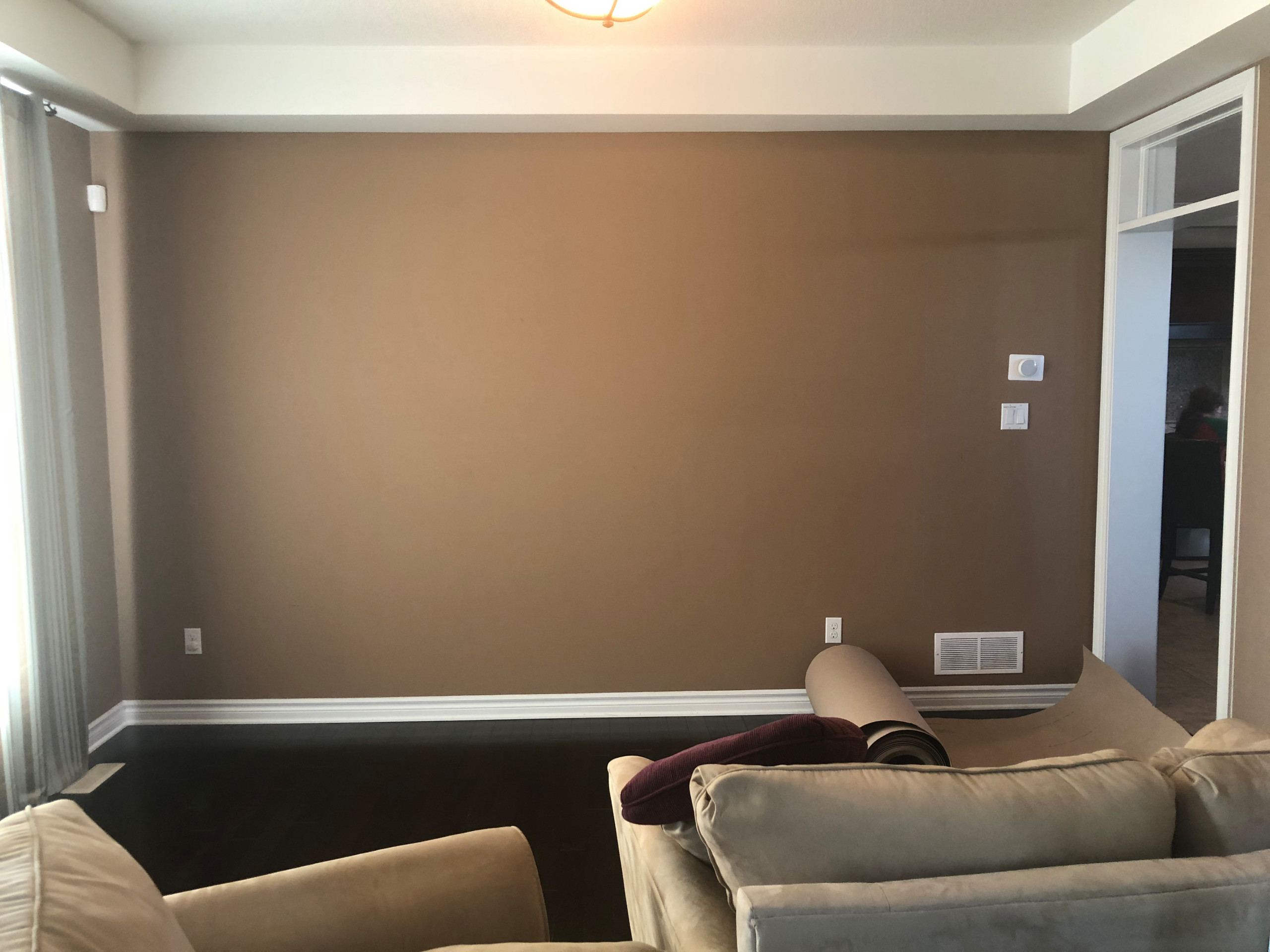 Accent wall