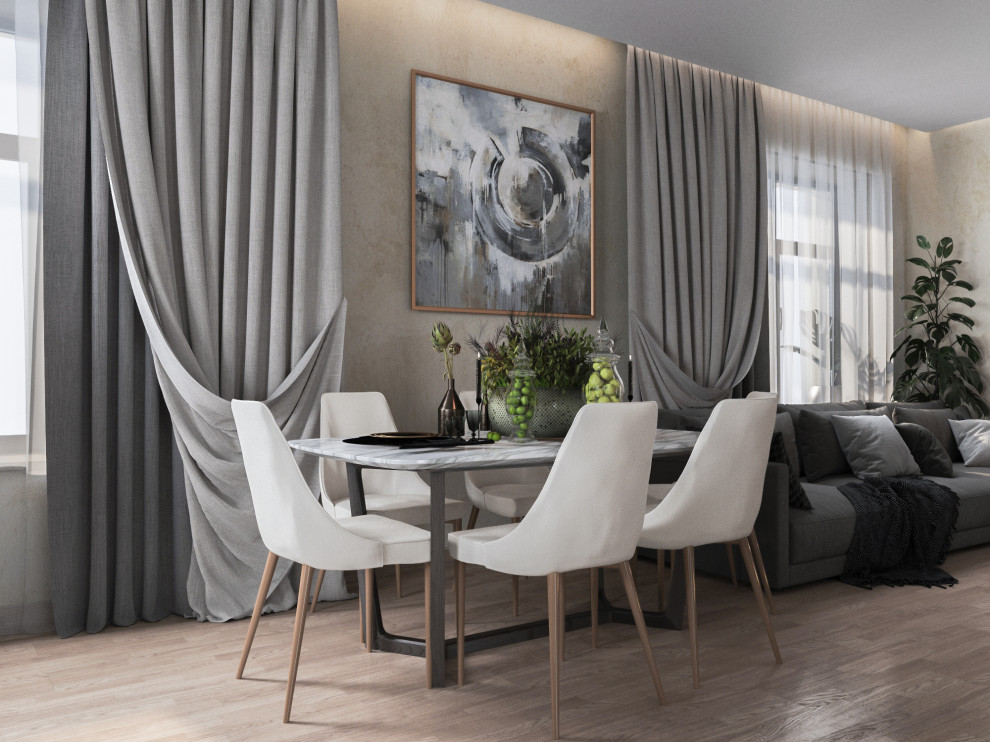 Проект кухни-гостиной "FANNIPOL"