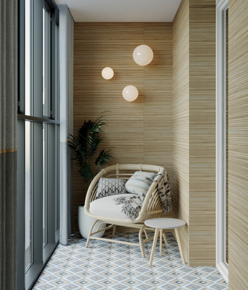 Яркая квартира 74 метра в ПетроглифПарке