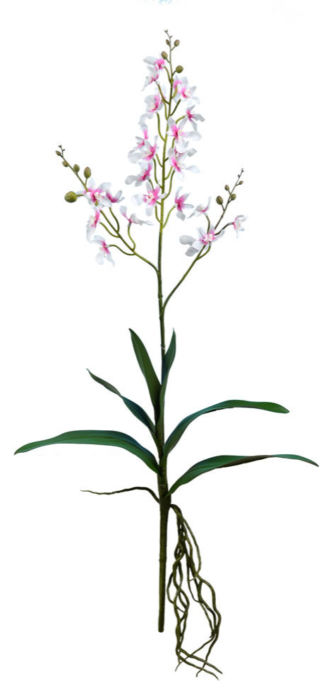 30" Mini Pink/White Orchid Spray 3/Pk