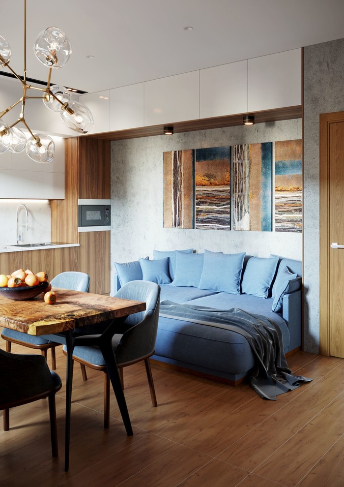 кухня-гостиная