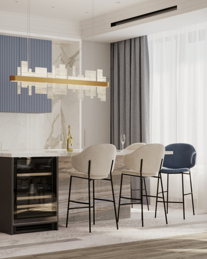 129,3 м2 ЖК "Серебряный парк"