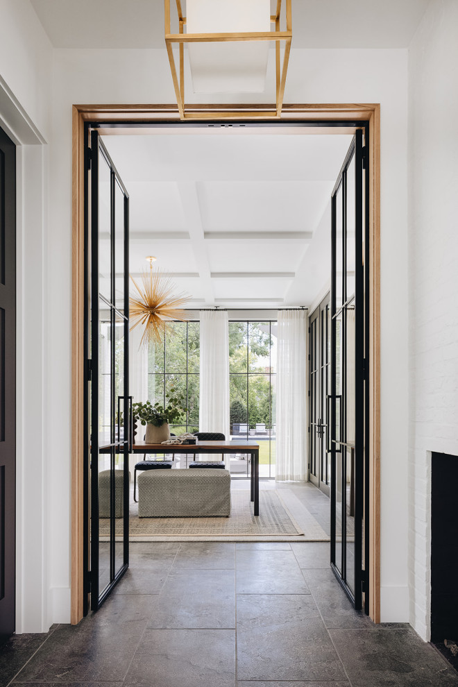 Home design - transitional home design idea in Chicago