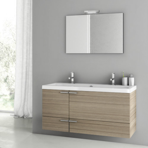 47 Inch Customizable Bathroom Vanity Set