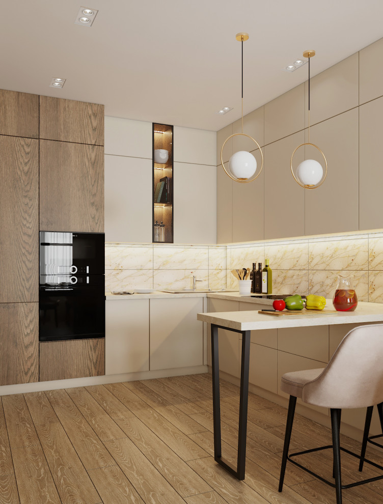 Современный интерьер кухни