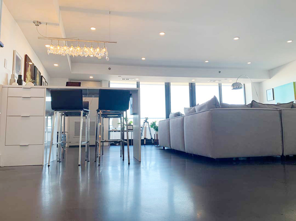 New black elegant flooring