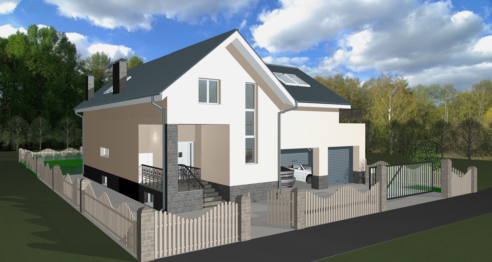 Малоэтажный жилой дом