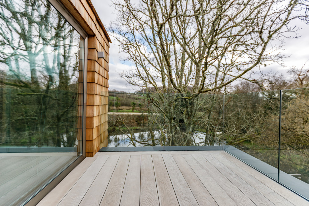 Photo of a classic balcony in Cornwall.