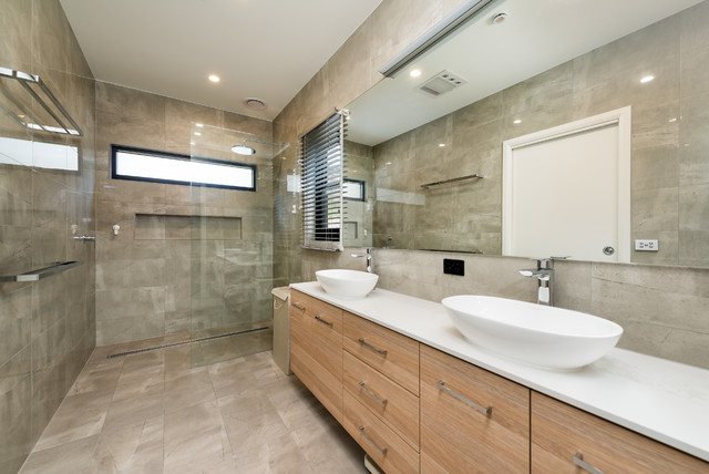 Lysterfield South Project contemporary-bathroom
