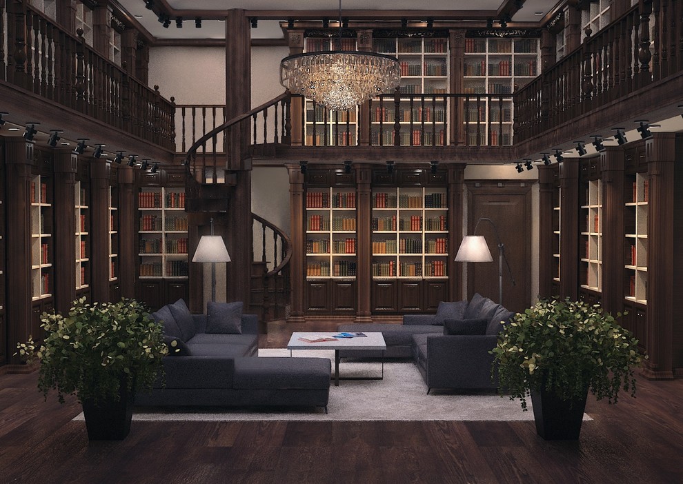 Визуализация главного зала магазина