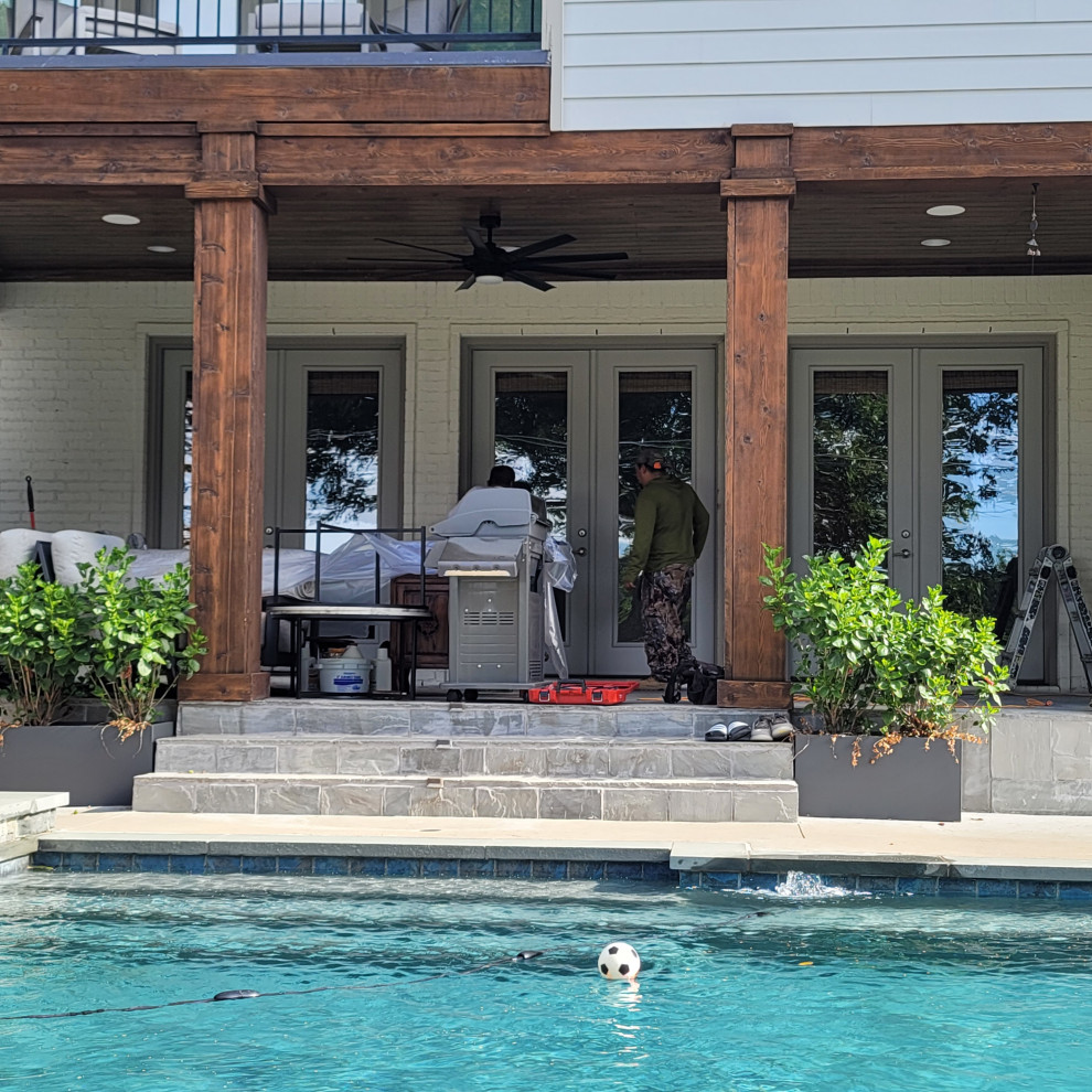 Living Room and Patio Remodel