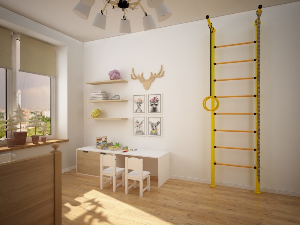 ЖК Наследие. Двухкомнатная квартира в Скандинавском стиле.