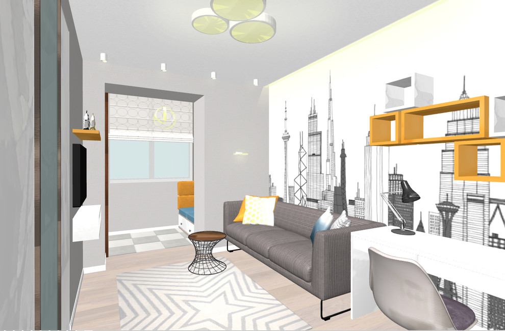 Двухэтажная квартира в Подмосковье