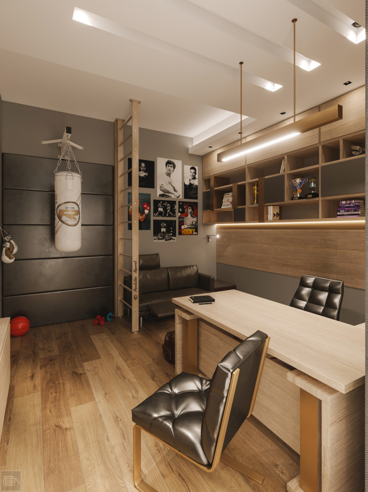 Дизайн-проект квартиры в ЖК "Фьюжн парк"